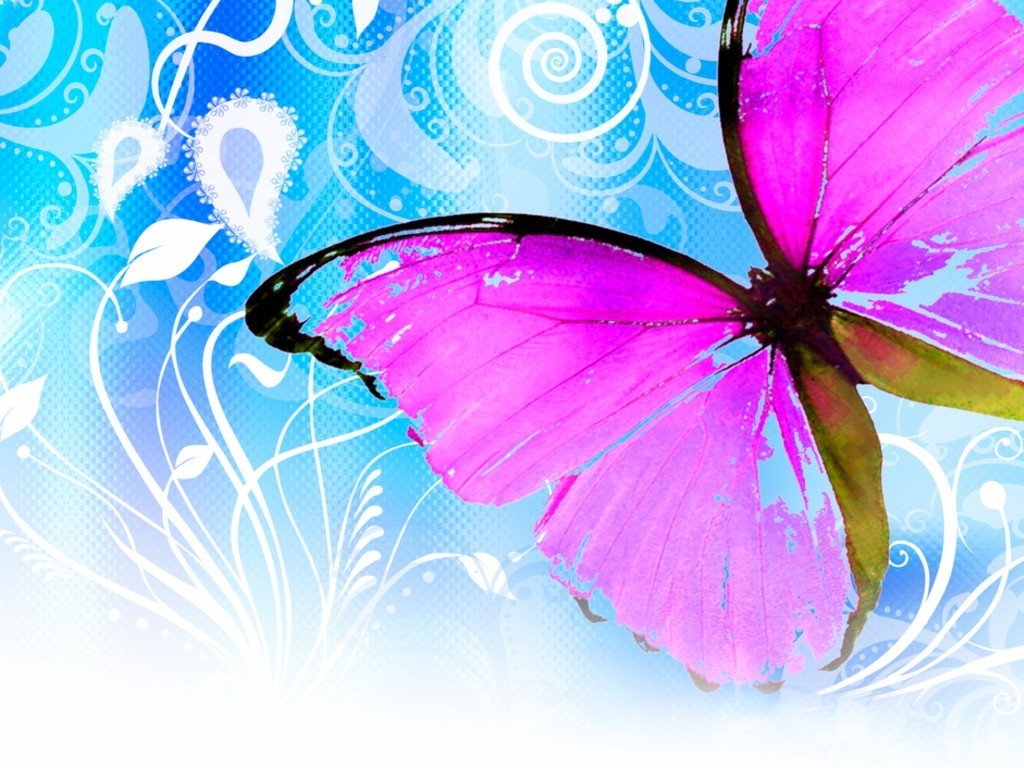 A Colorful Abstract Butterfly Wallpapers