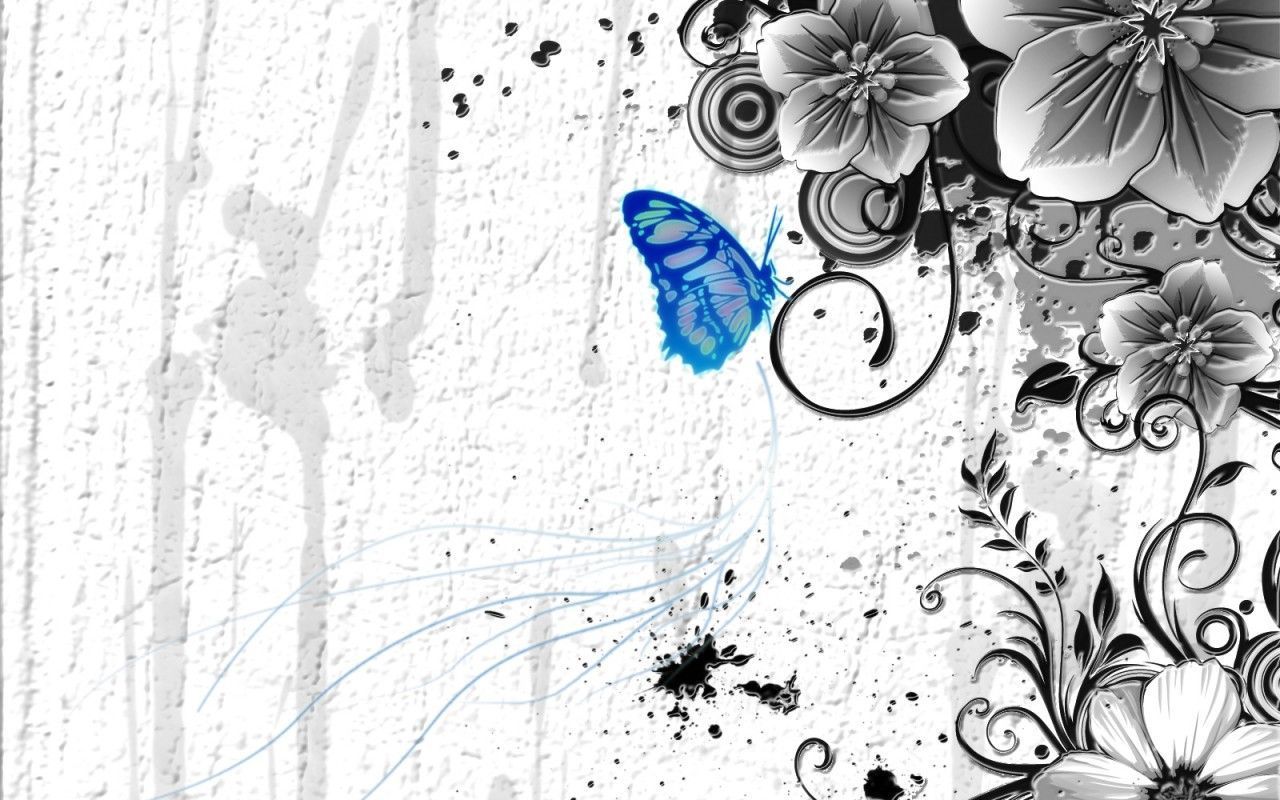 A Colorful Abstract Butterfly Wallpapers