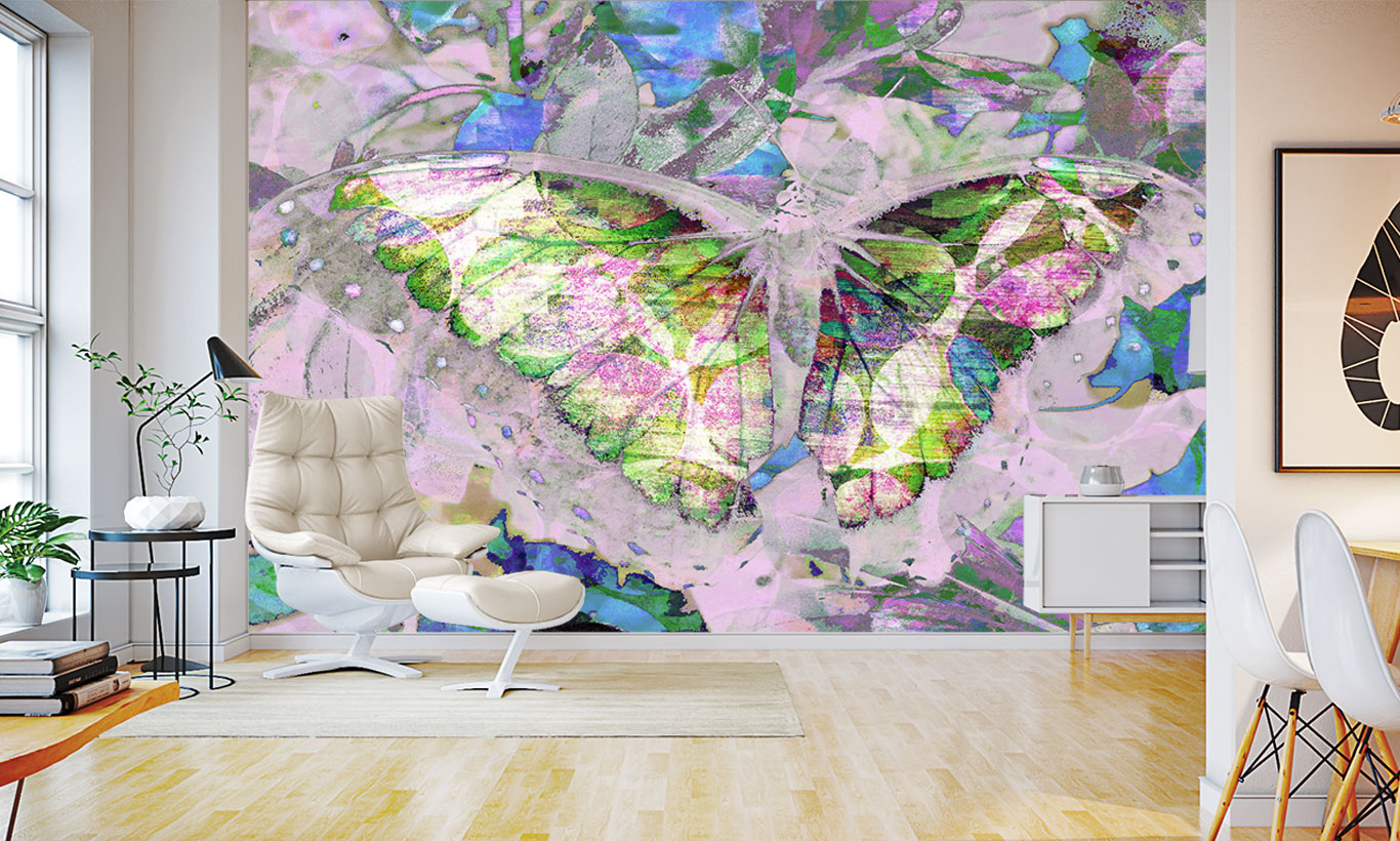 A Colorful Abstract Butterfly Wallpapers