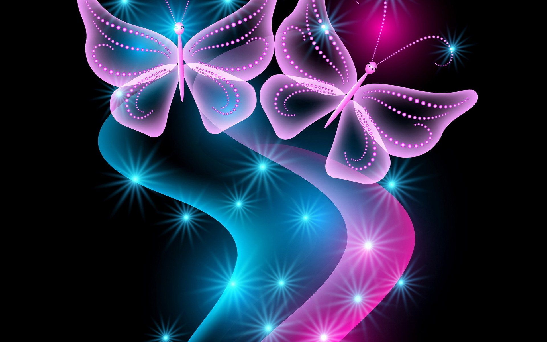 A Colorful Abstract Butterfly Wallpapers