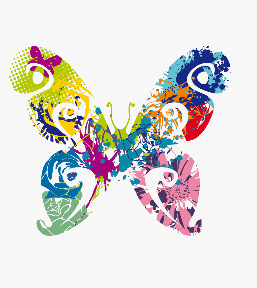 A Colorful Abstract Butterfly Wallpapers