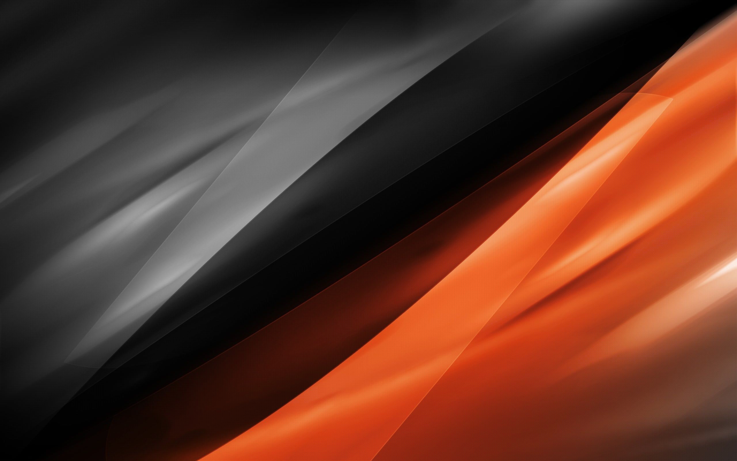 Abstract 4K Orange Dark Colors Wallpapers