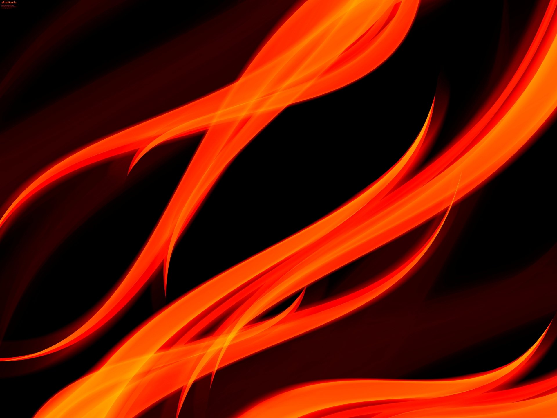 Abstract 4K Orange Dark Colors Wallpapers