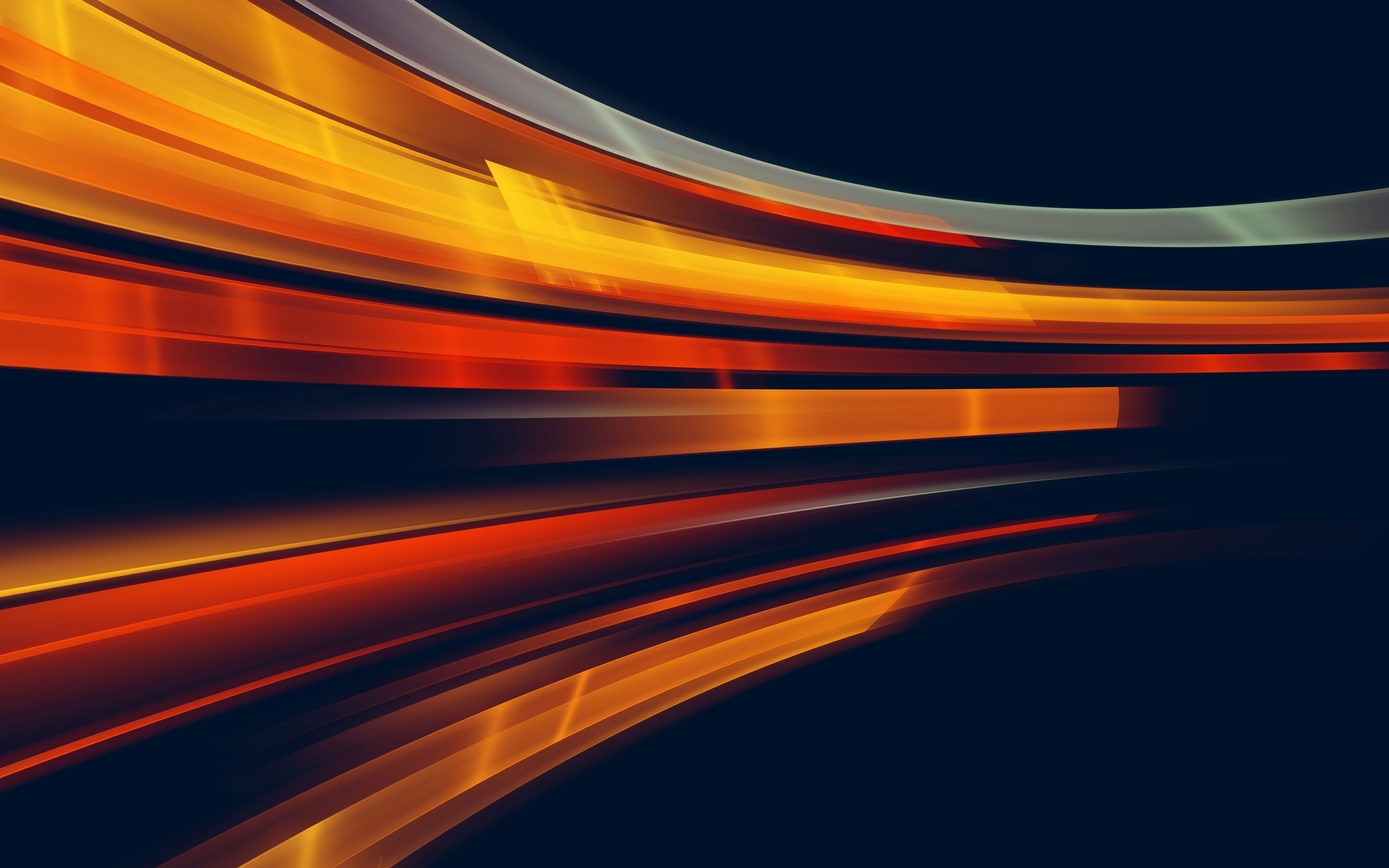 Abstract 4K Orange Dark Colors Wallpapers