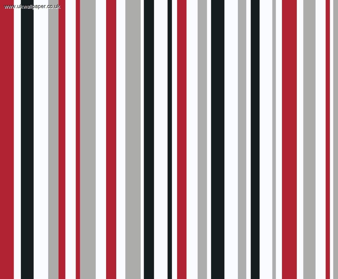 Red White Teal Stripes Wallpapers