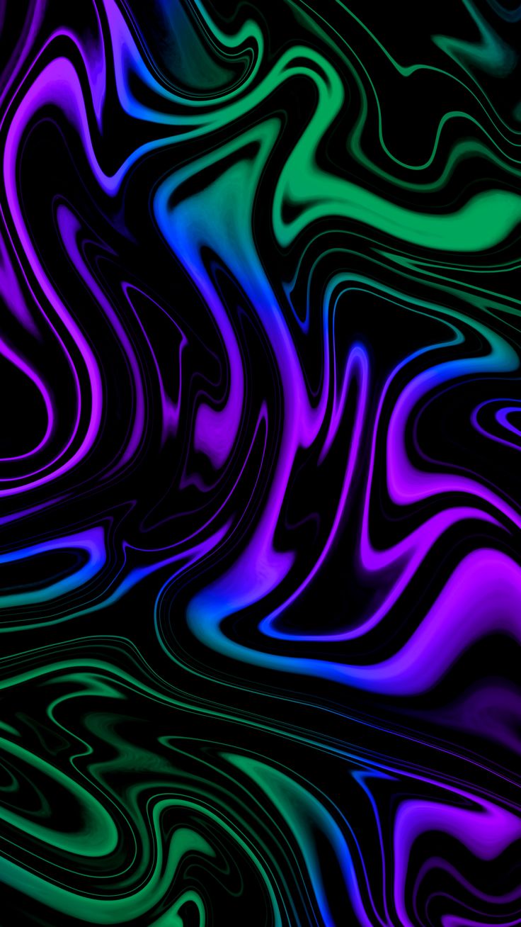 Black Color Liquid 4K Wallpapers