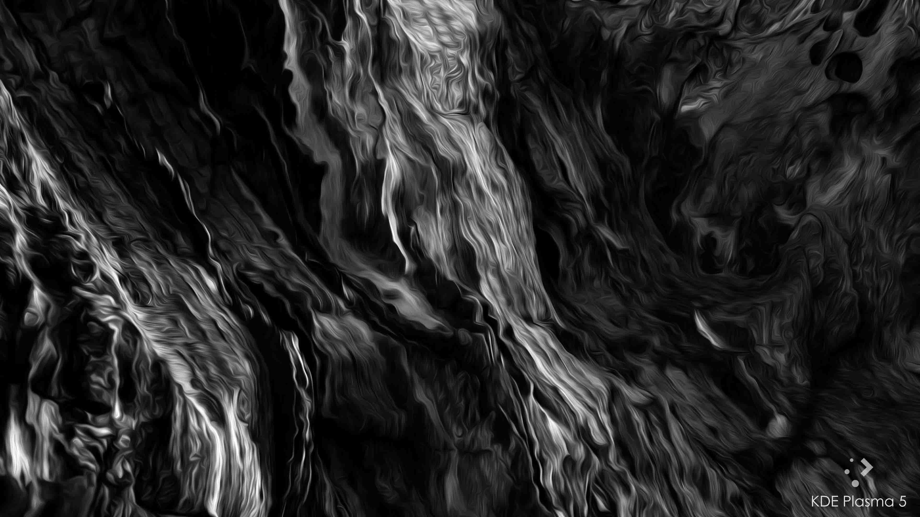 Black Color Liquid 4K Wallpapers