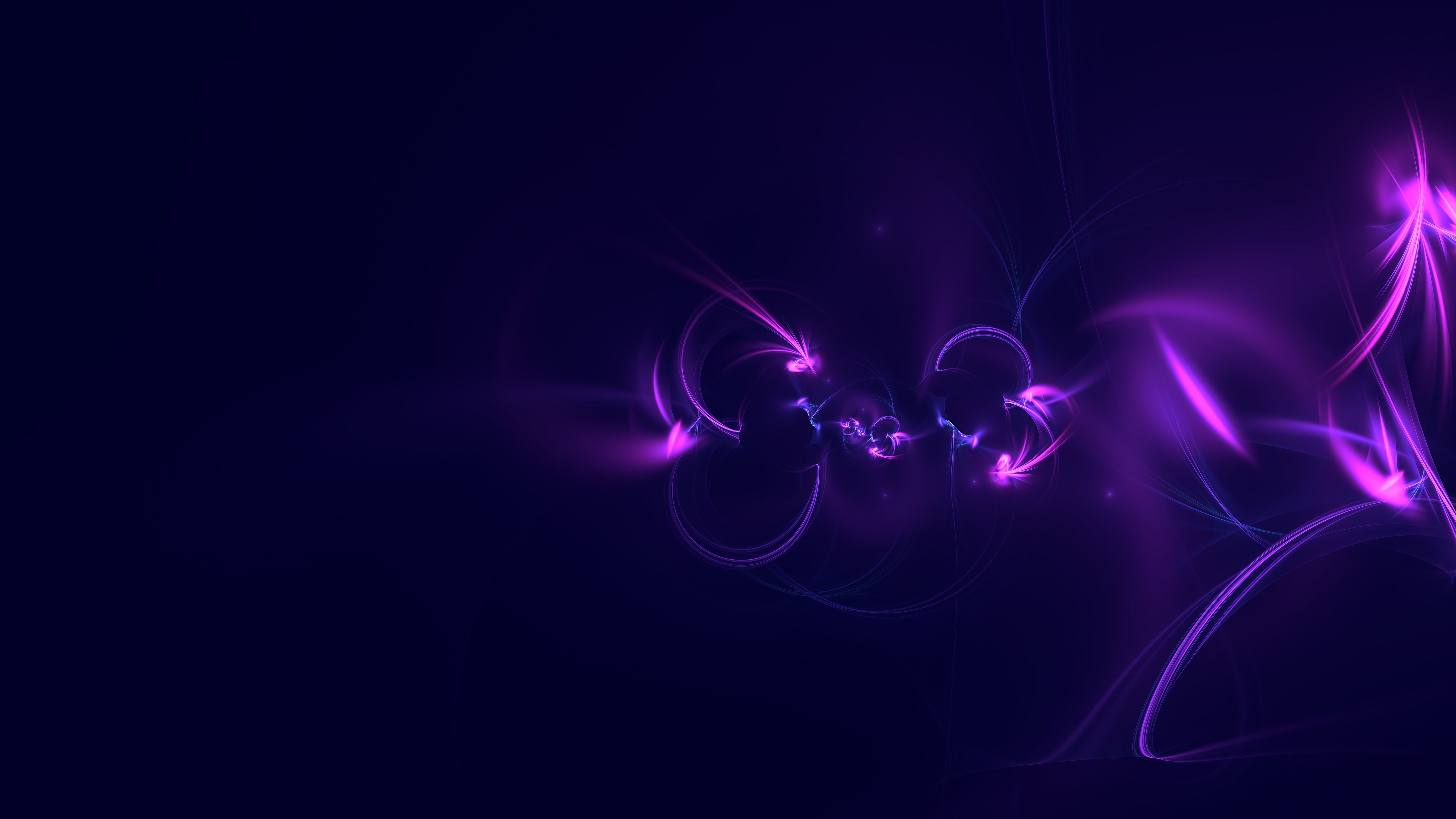 Purple Digital Shapes 5K Wallpapers