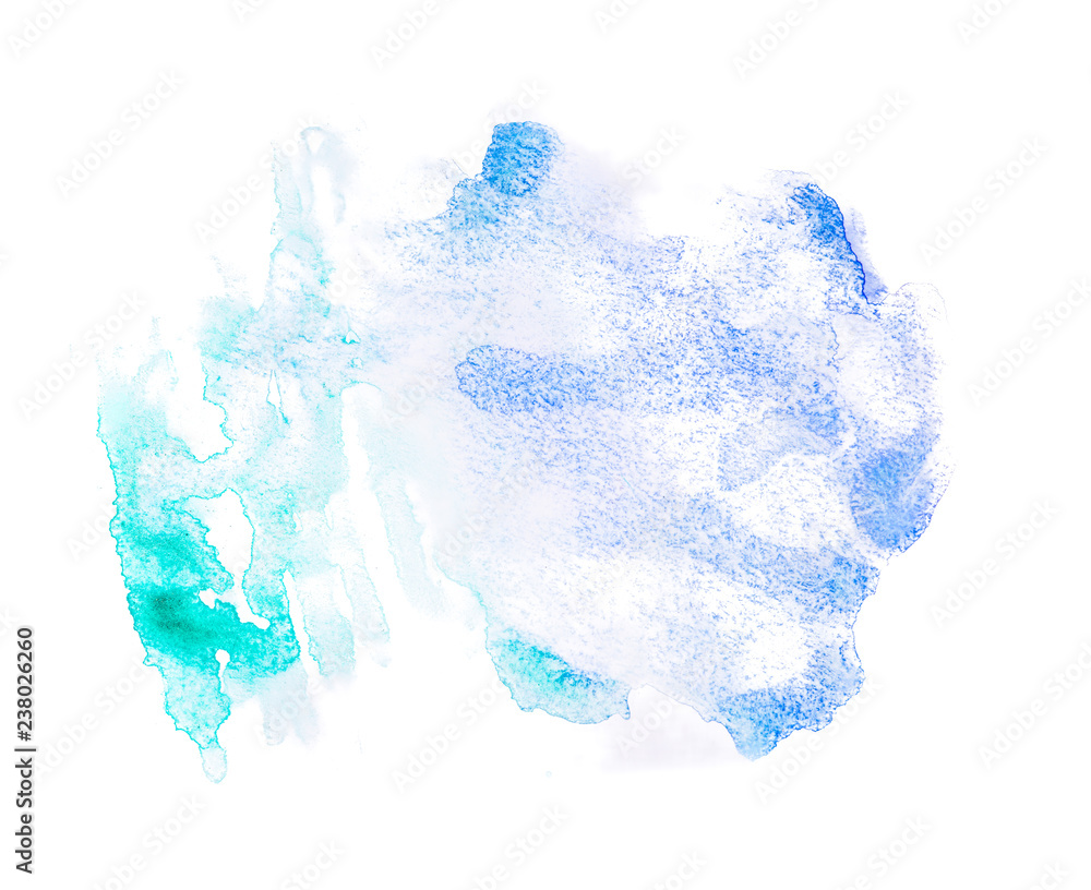 Blue White Paint Liquid Stains Wallpapers