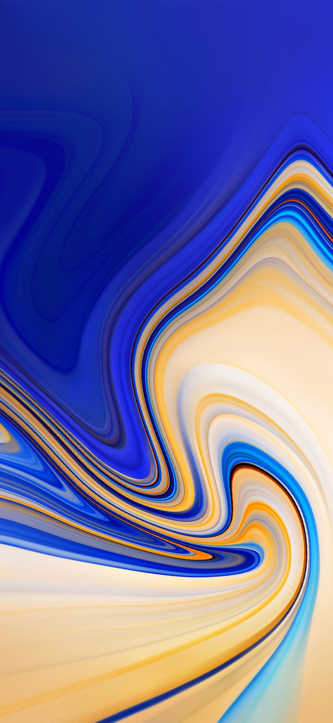 Blue White Paint Liquid Stains Wallpapers