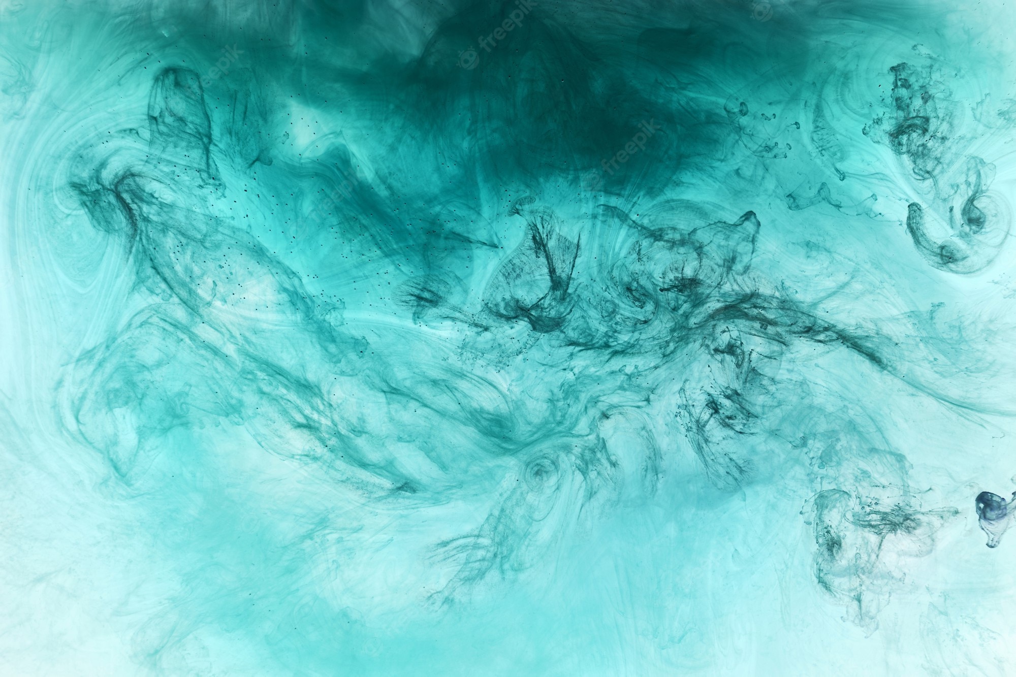 Blue Swirl Abstract Art Wallpapers