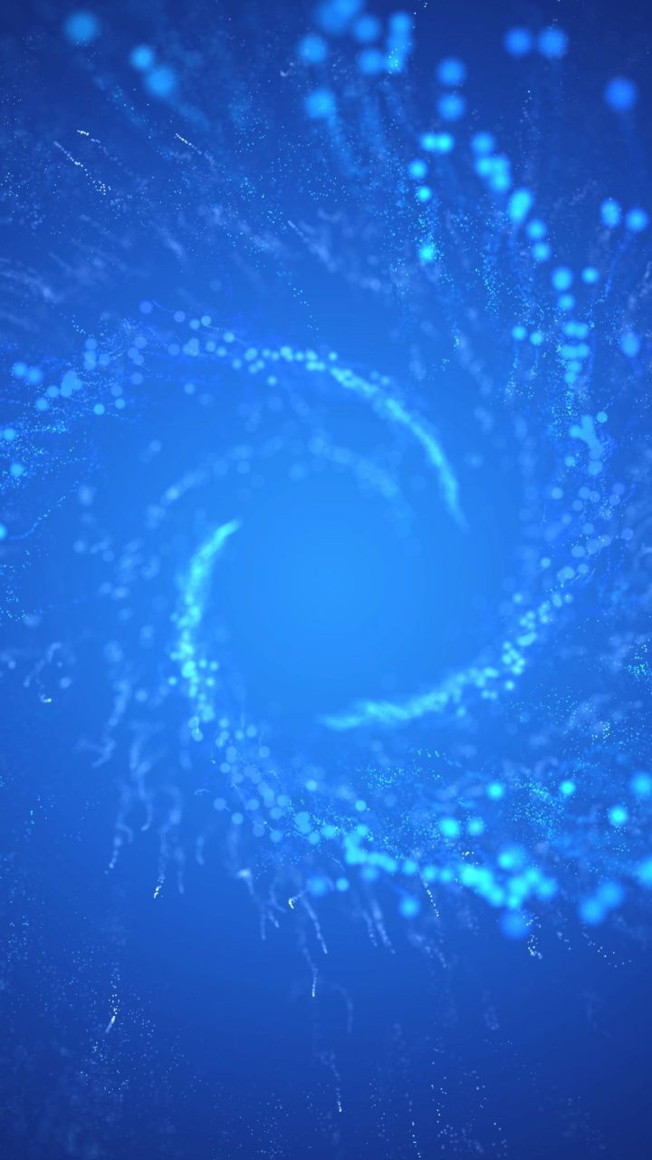 Blue Swirl Abstract Art Wallpapers