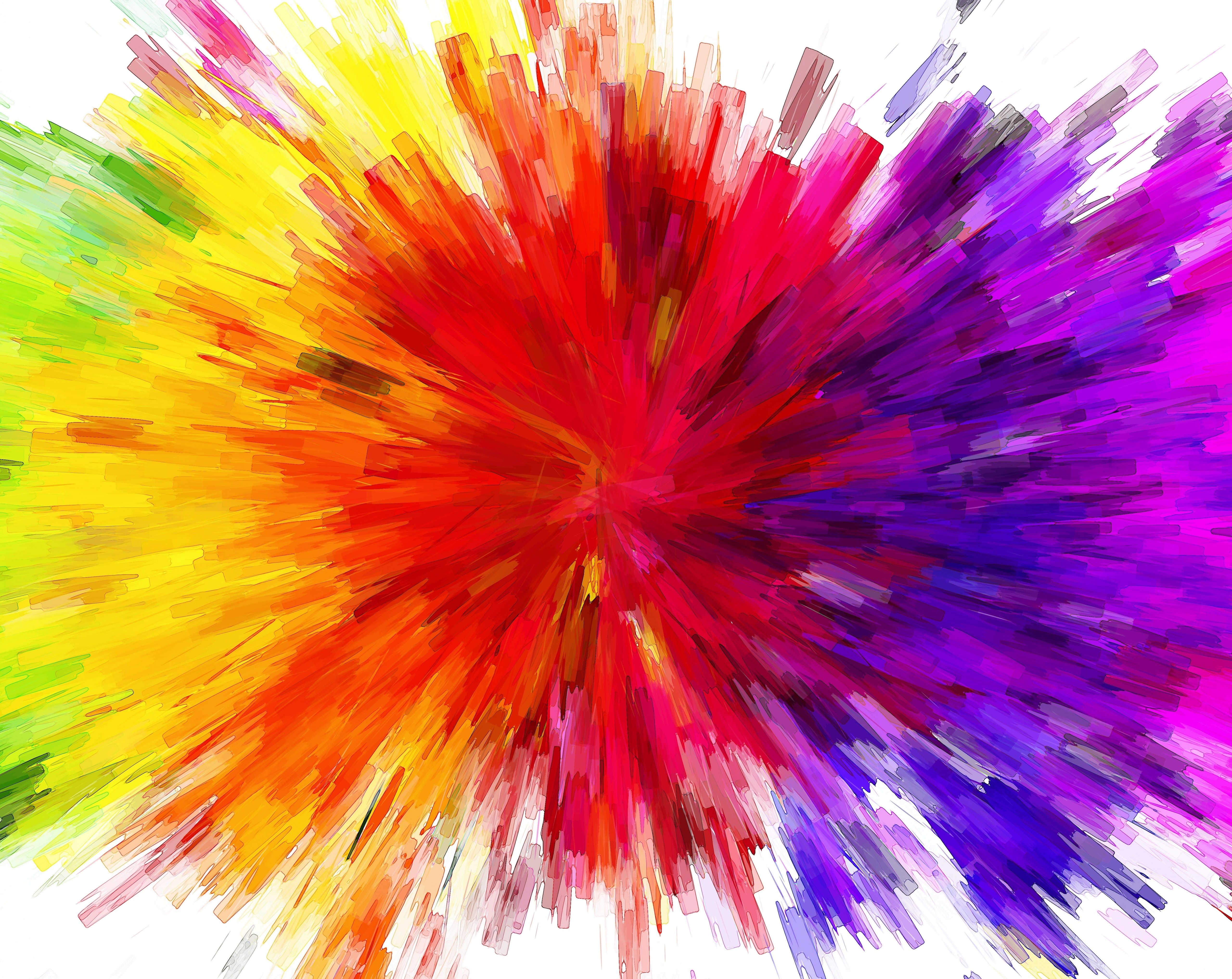 Sharp Color Explosion Wallpapers