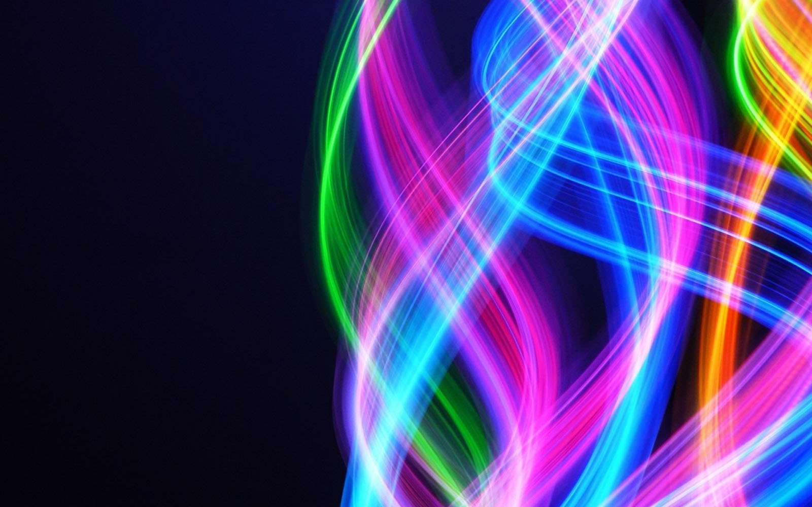 Stripes Neon Flow Wallpapers