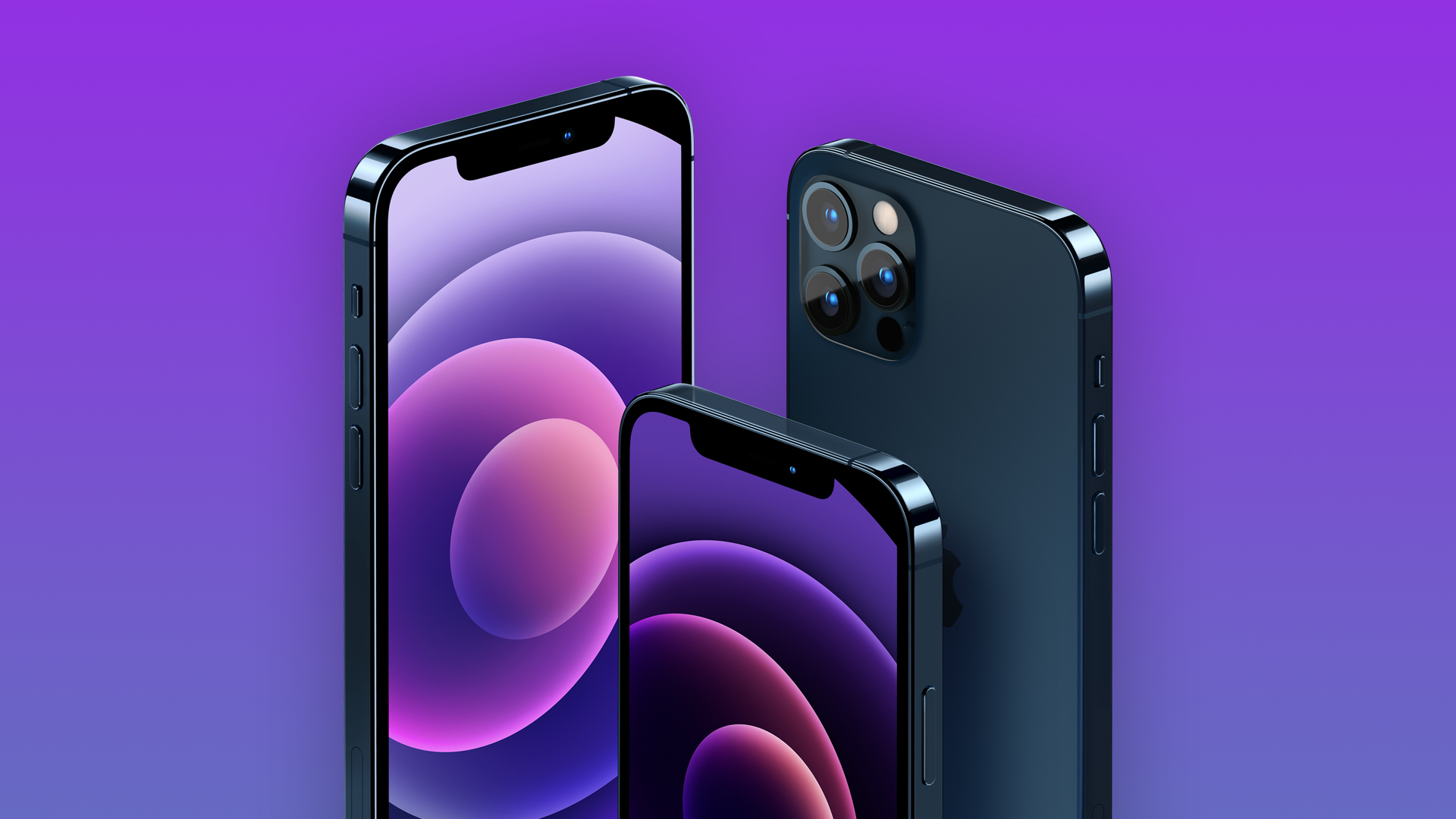 Purple Ios 14 Iphone 12 Wallpapers