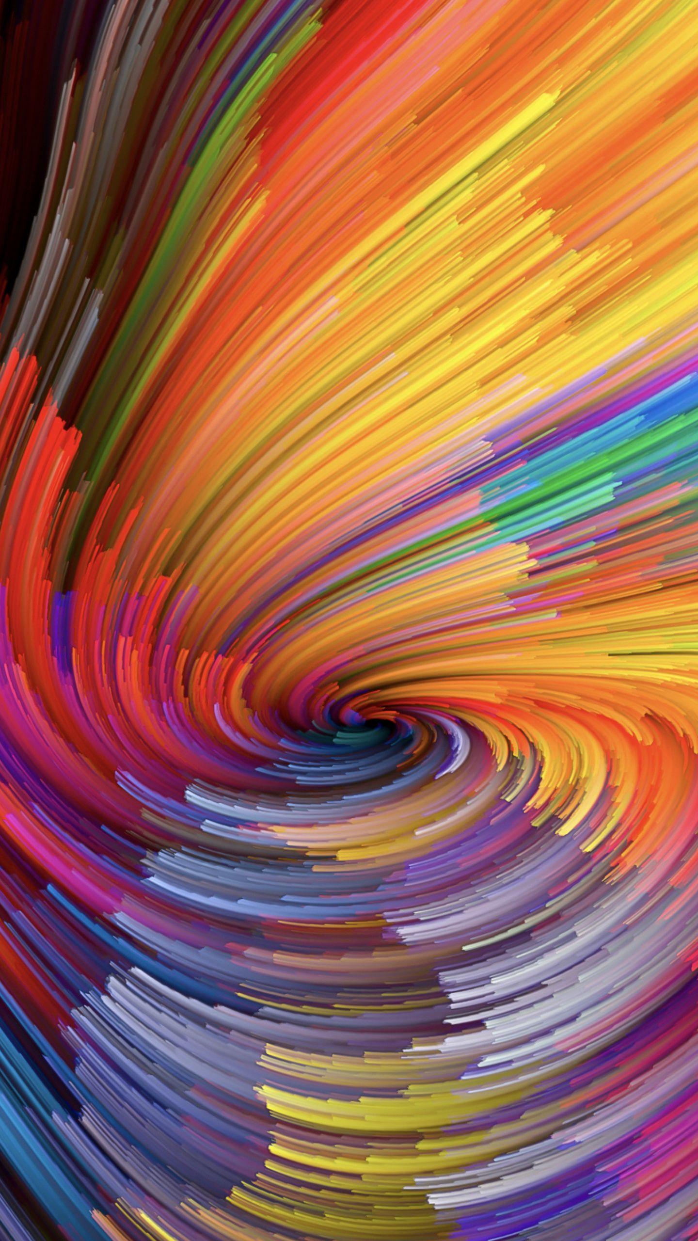 Colorful Digital Wave 10K Wallpapers