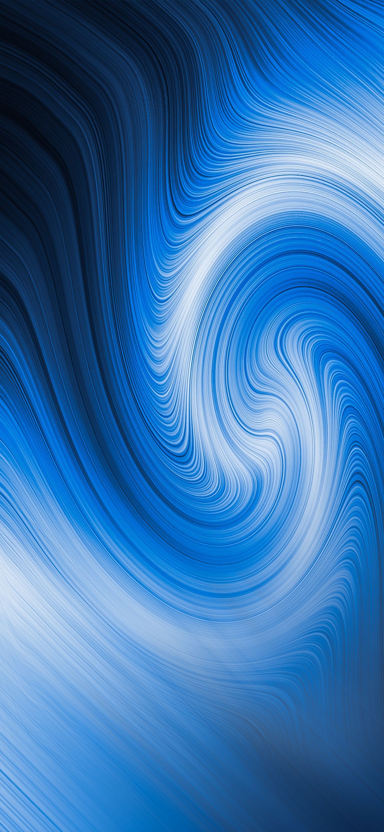 Big Blue Swirl Wallpapers