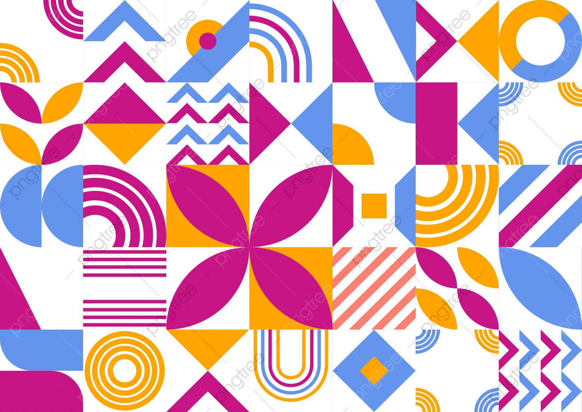 Geometric Colorful Shapes Wallpapers