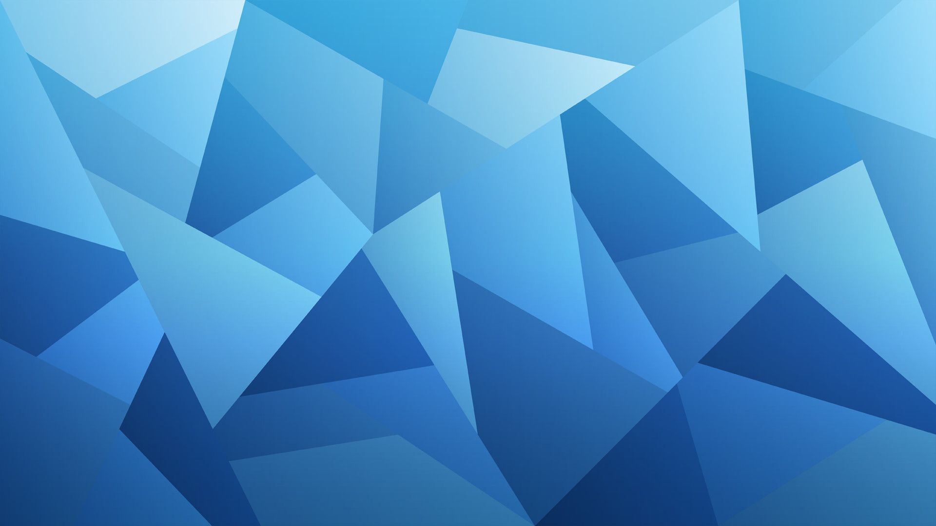 Geometry Blue Triangle Stripes Wallpapers