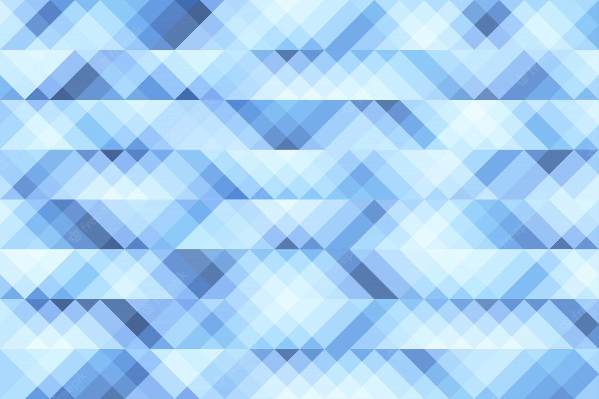 Geometry Blue Triangle Stripes Wallpapers