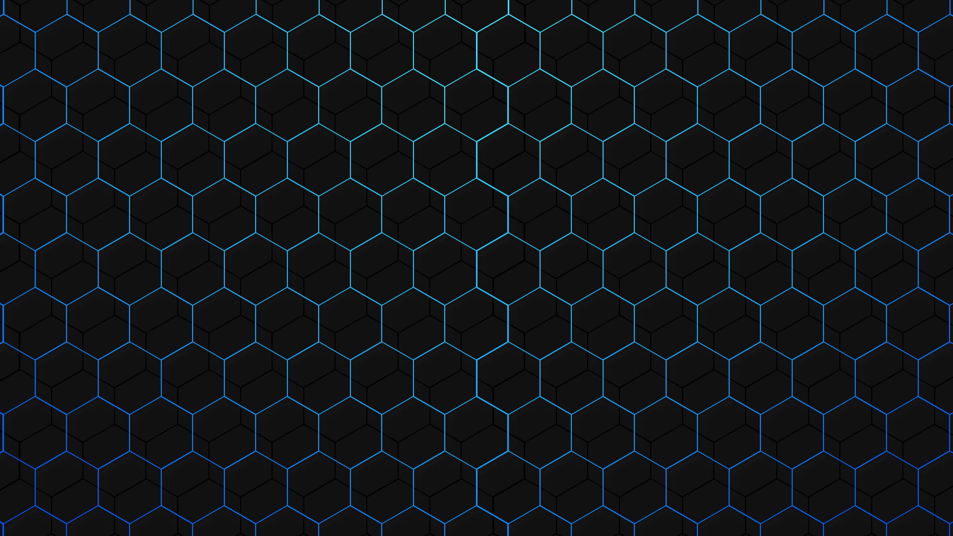 Hexagon Black Pattern Wallpapers