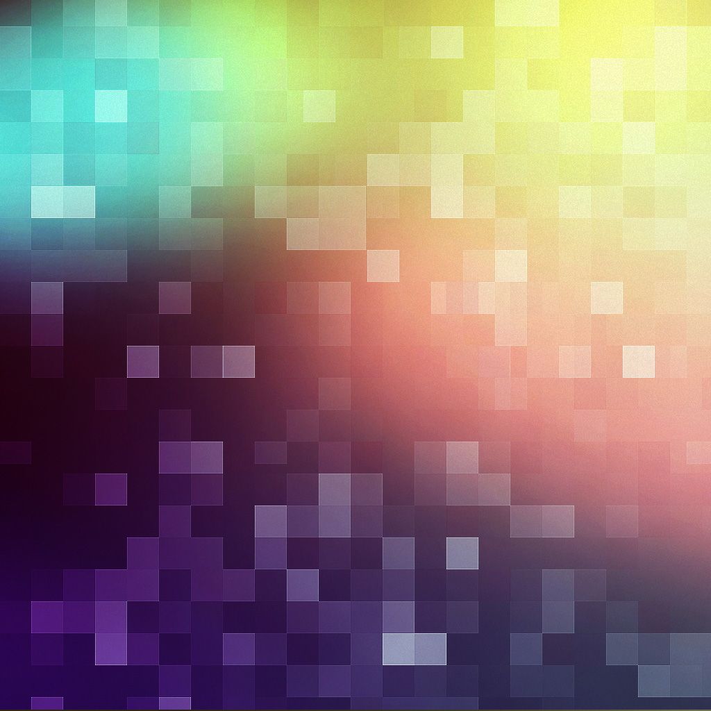 Colorful Pixel Grid Wallpapers