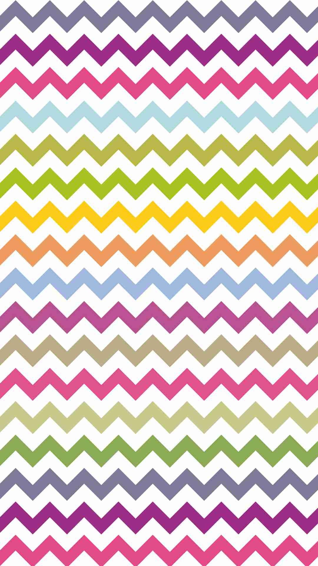 Zig Zag Hearts Pattern Wallpapers