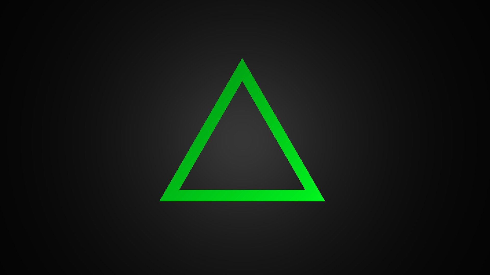 Black &Amp; Green Triangle Wallpapers