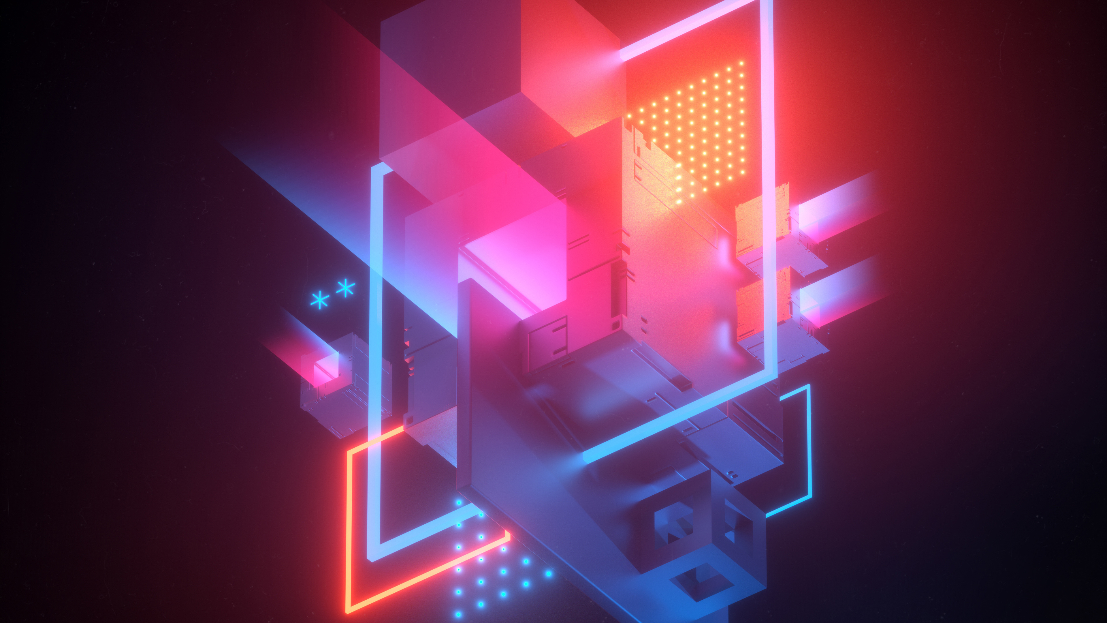 4K Geometic Wallpapers