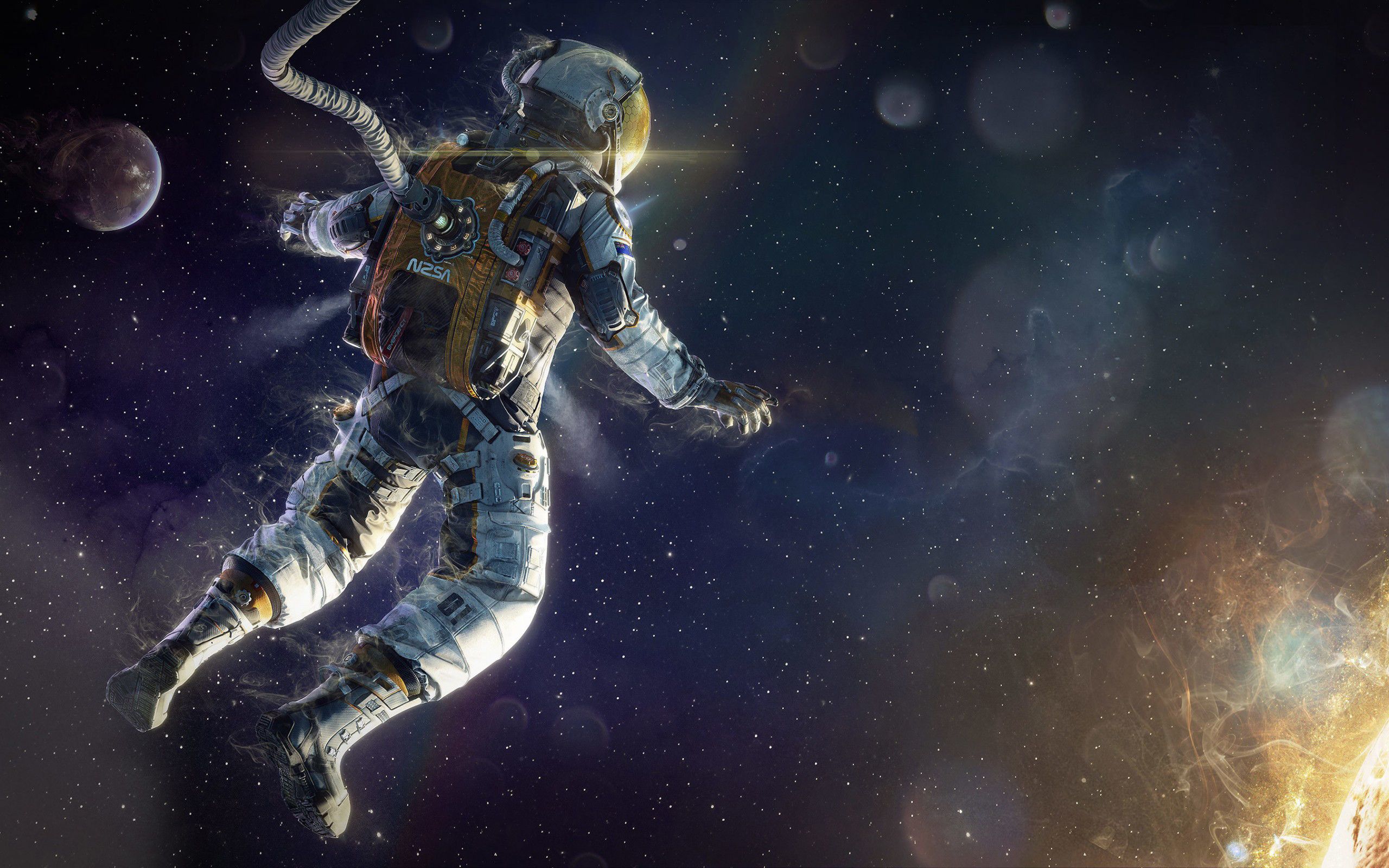 Astronaut 3D Artwork Wallpapers