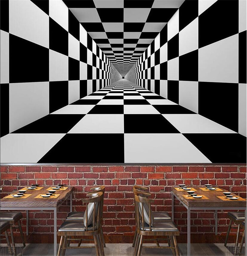 Square 3D Tunnel Wallpapers