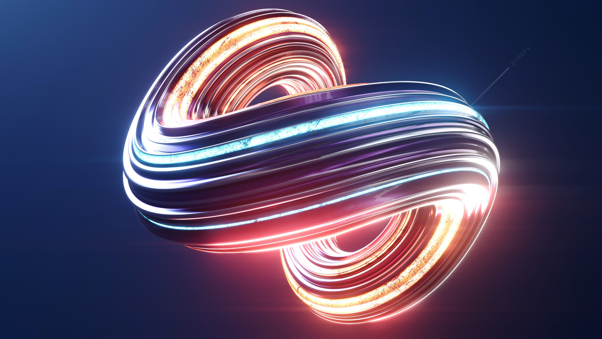 3D Swirl Art Wallpapers