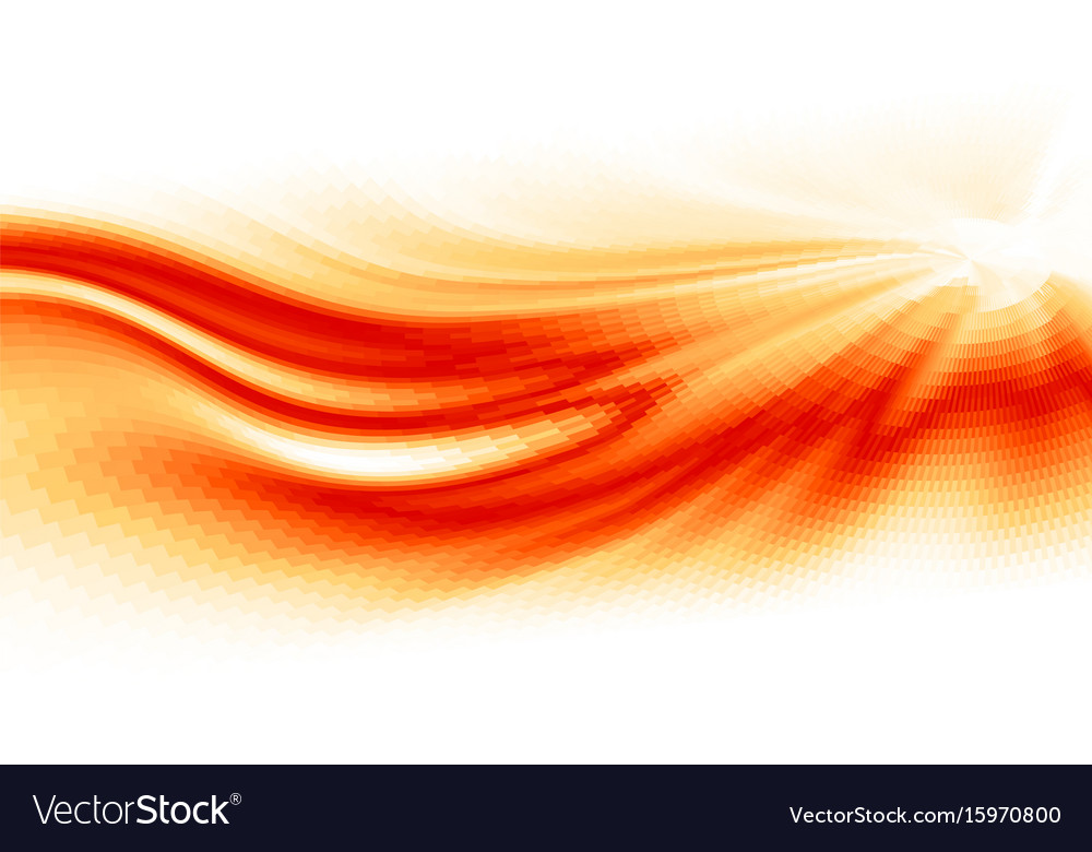 Abstract Fire Waves Art Wallpapers