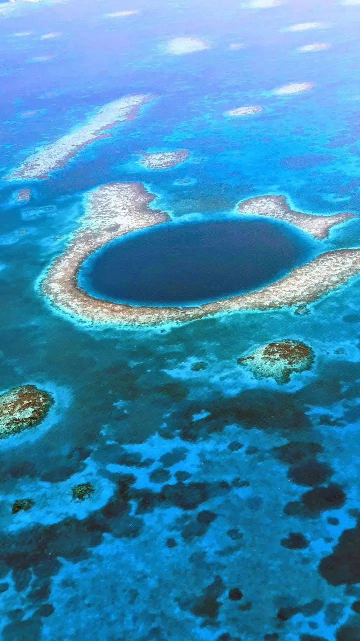 Circle Blue Hole Wallpapers