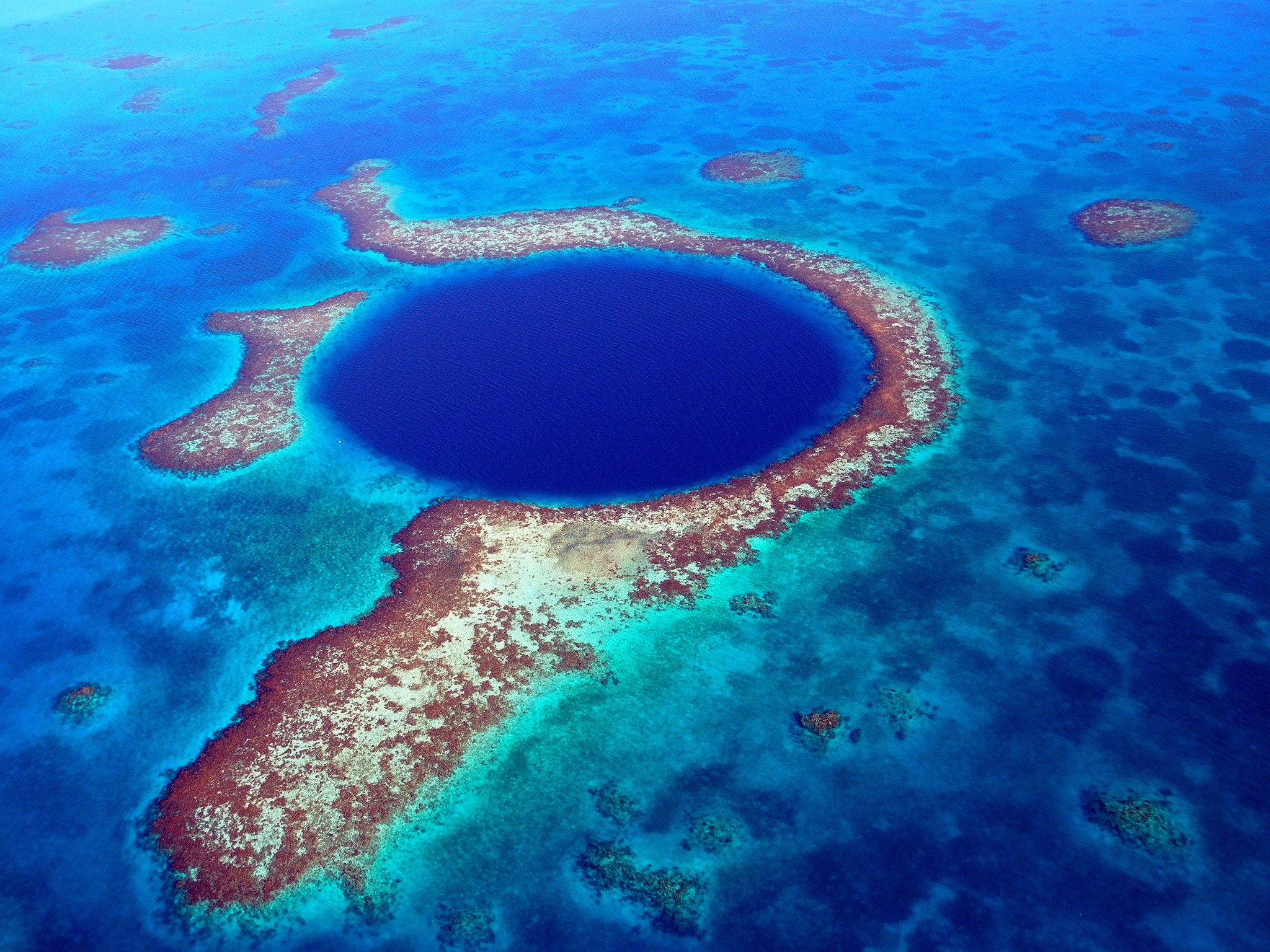 Circle Blue Hole Wallpapers