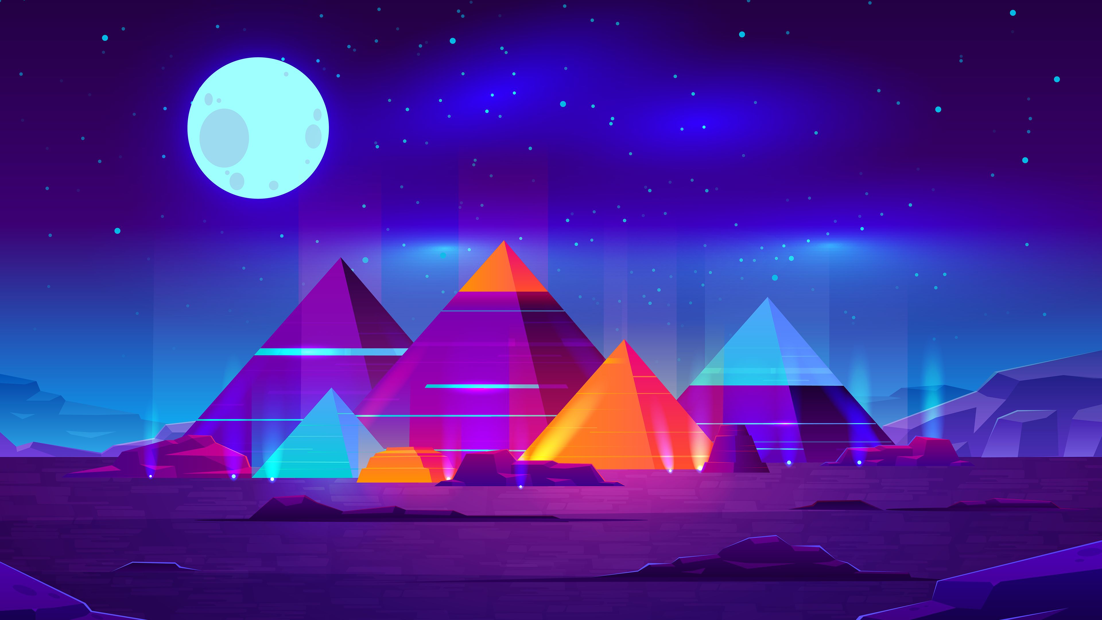 Pyramid Art Wallpapers