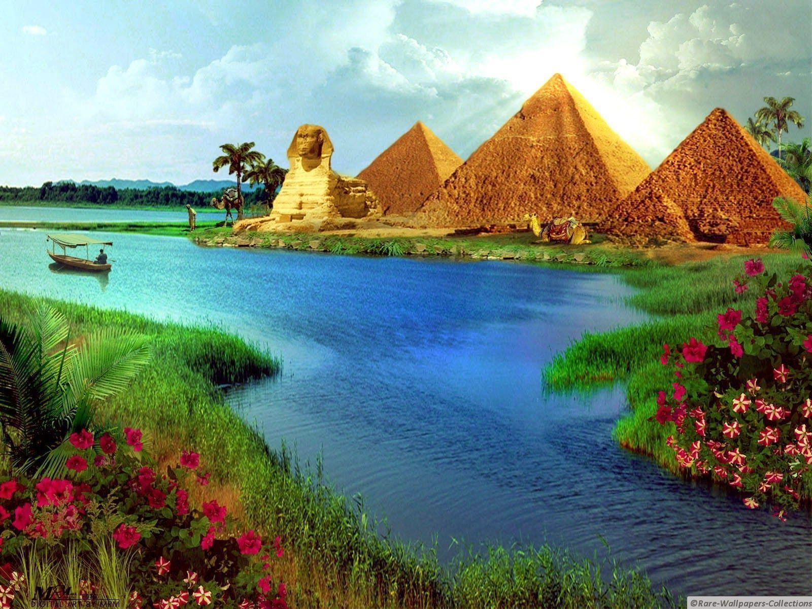 Pyramid Art Wallpapers