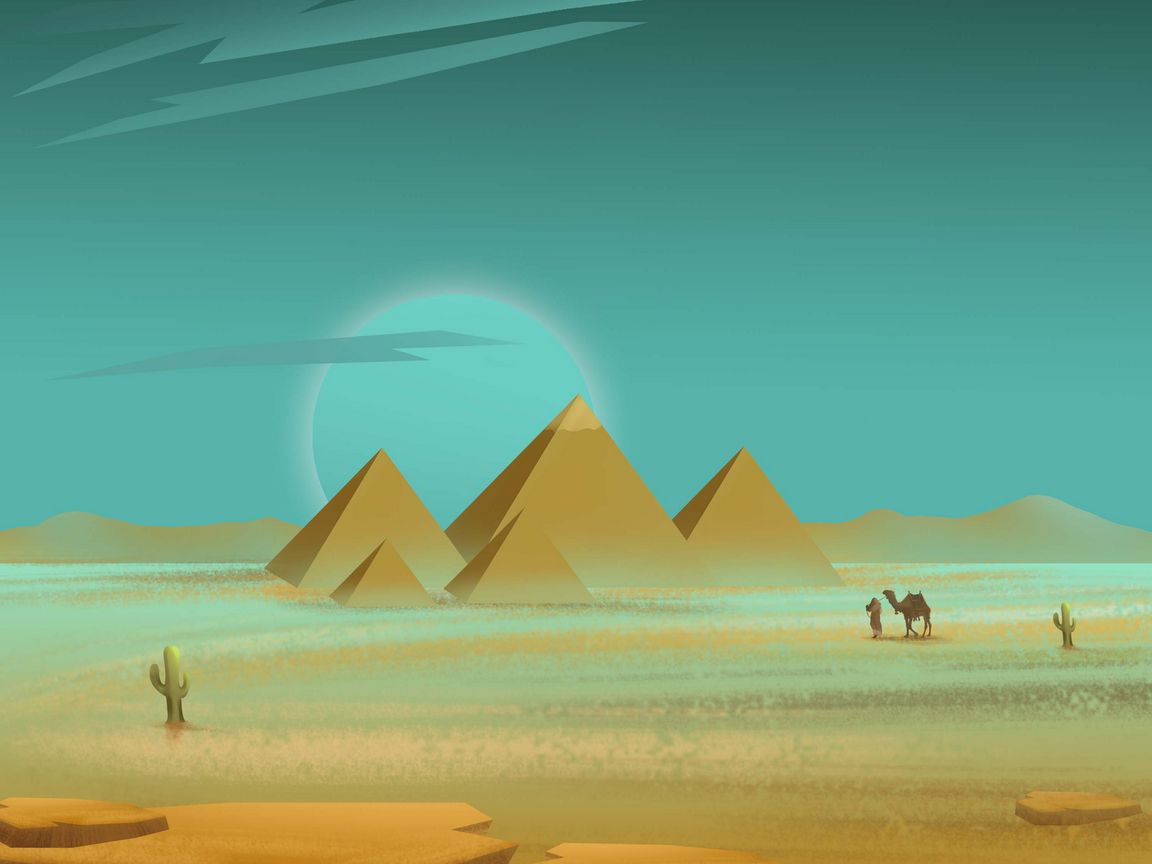 Pyramid Art Wallpapers