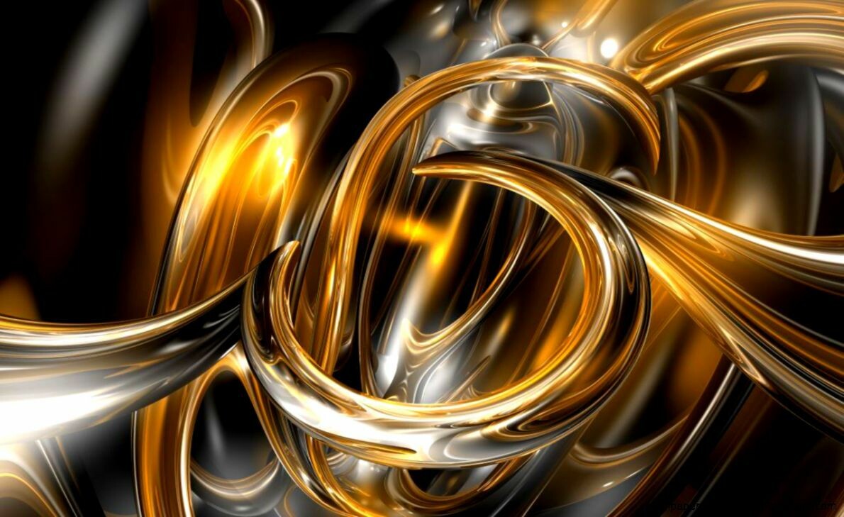 Gold Colorful Abstract Wallpapers