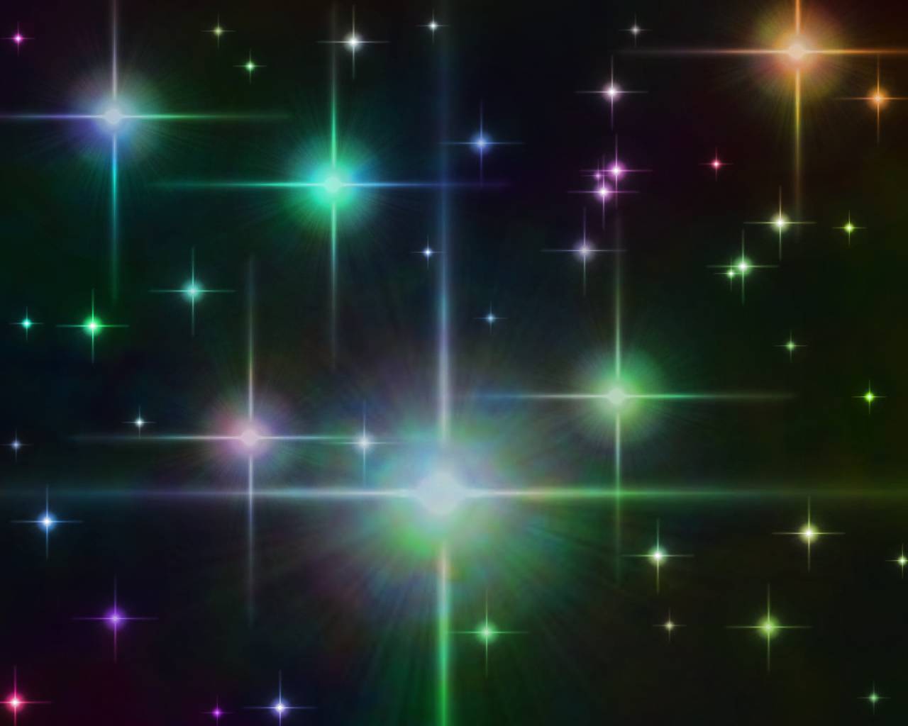 Colorful Star Lights Wallpapers