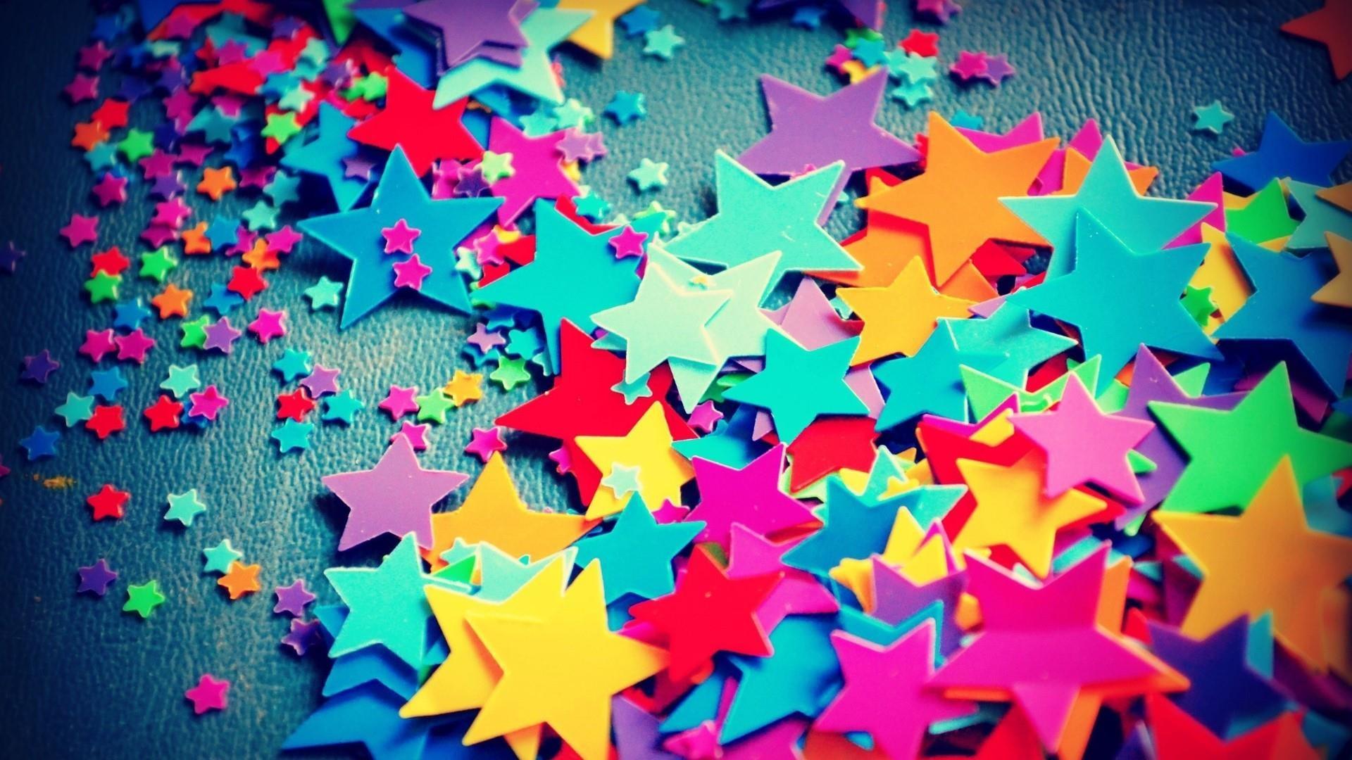 Colorful Star Lights Wallpapers