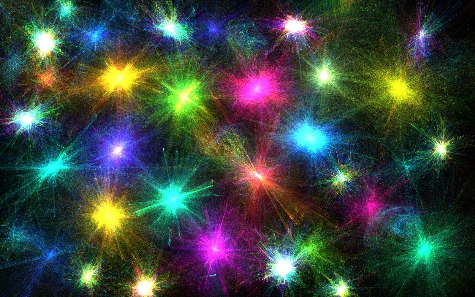 Colorful Star Lights Wallpapers