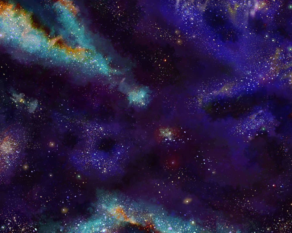 Colorful Space Path Wallpapers