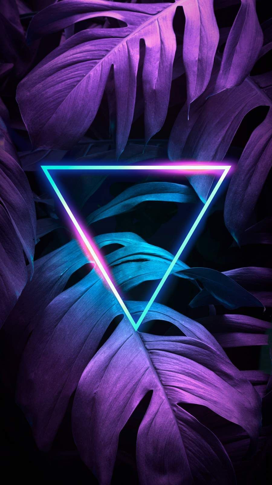 The Neon Triangles Wallpapers