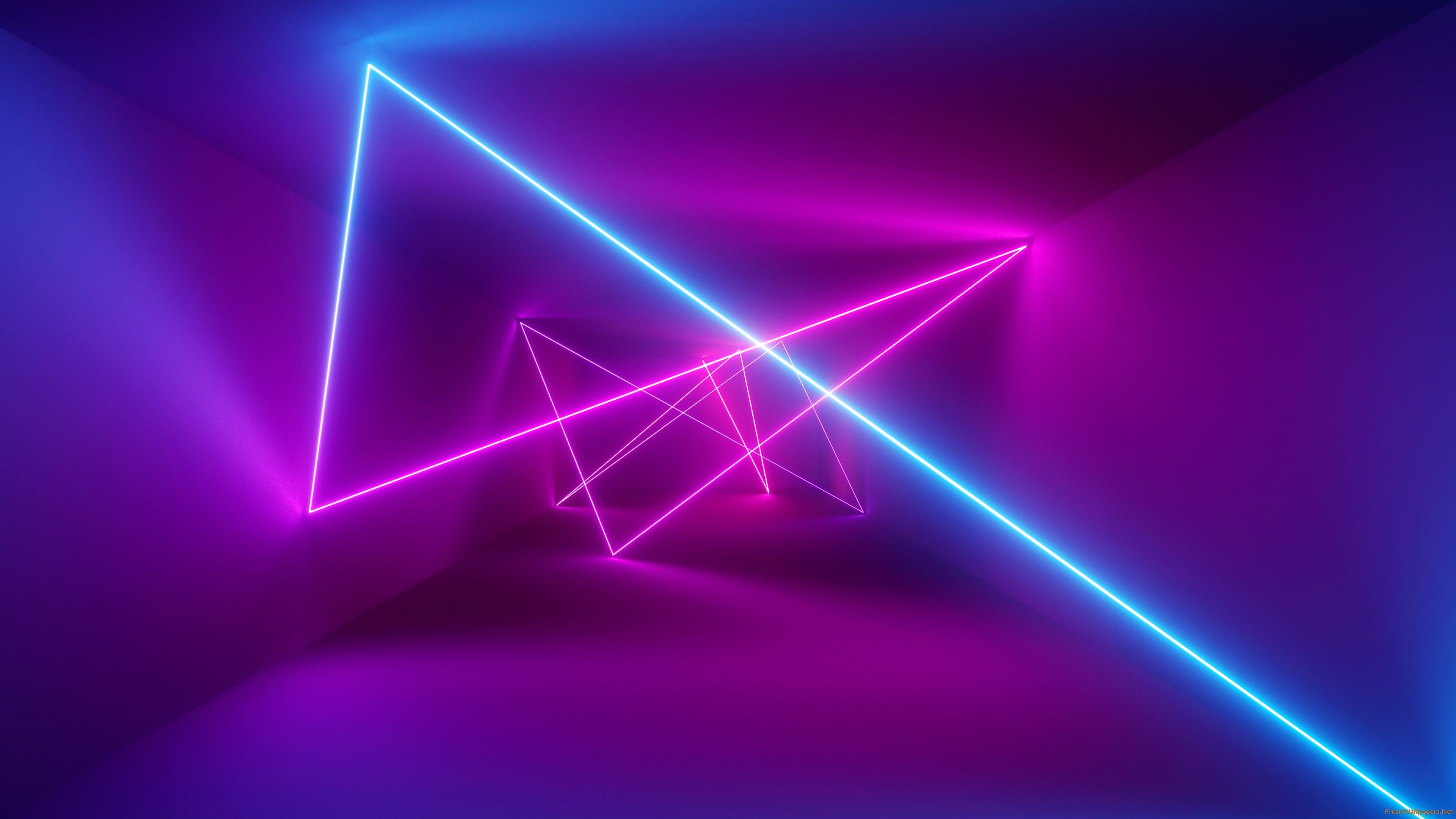 The Neon Triangles Wallpapers