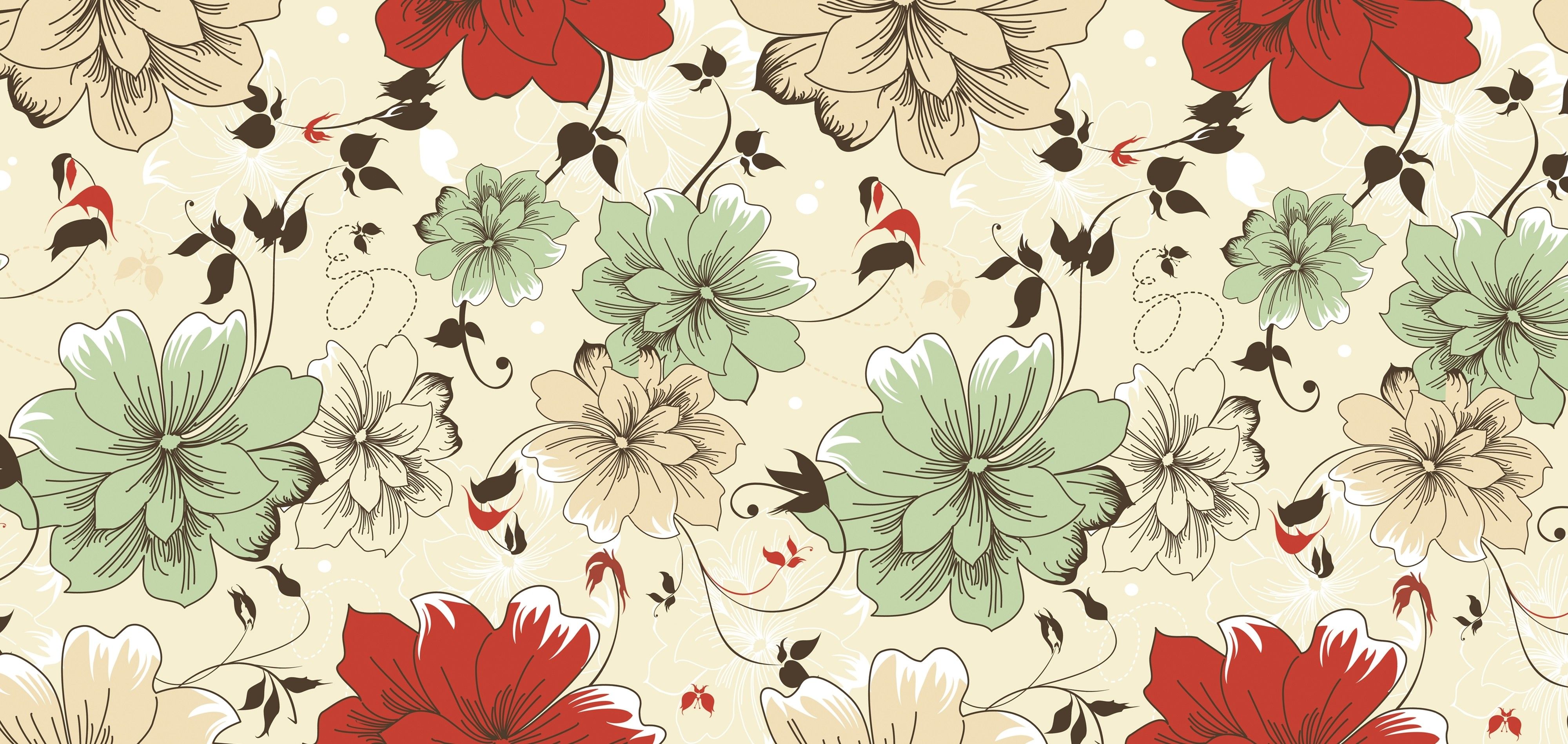 Flower 4K Pattern Wallpapers