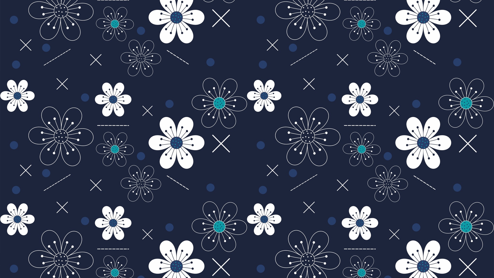 Flower 4K Pattern Wallpapers