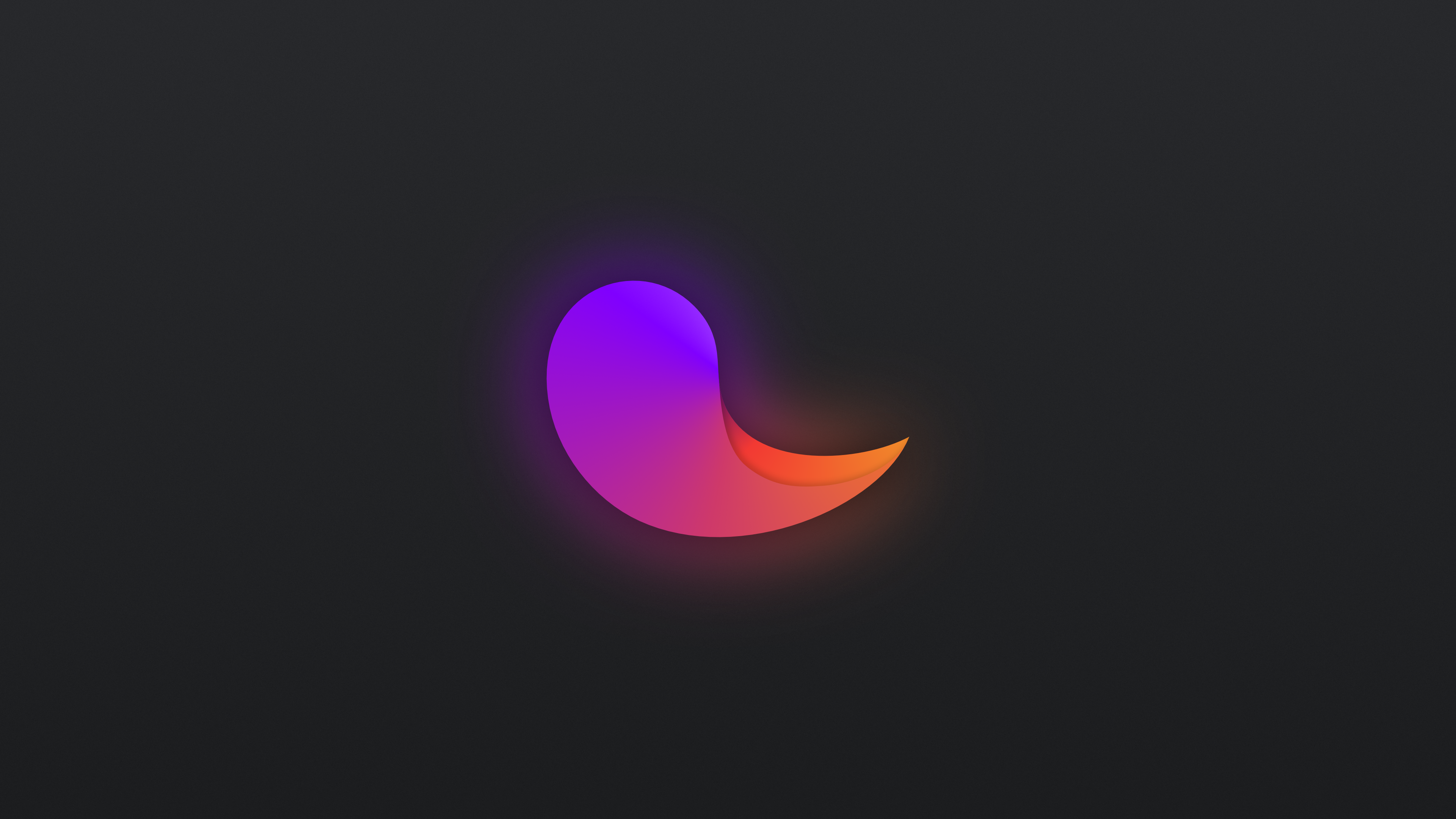 Neon Gradient Minimalist Wallpapers