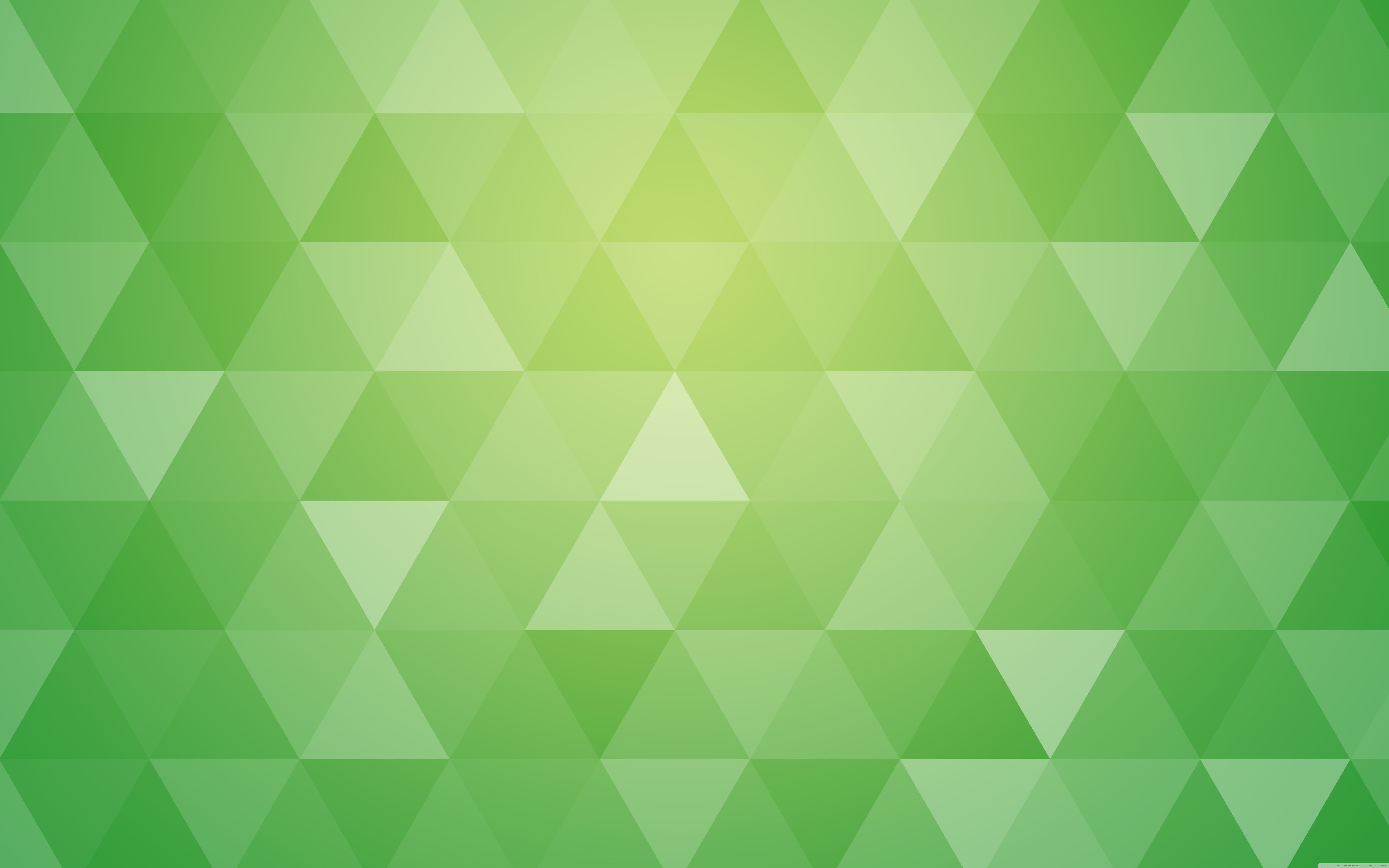 Abstract Green Shapes Wallpapers