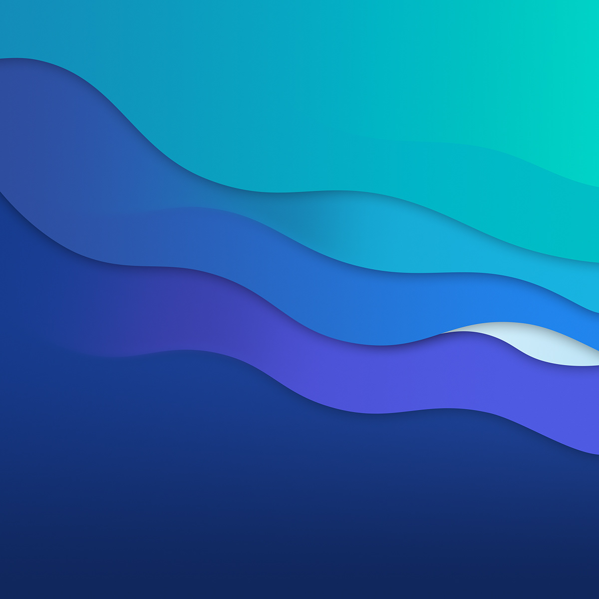 Gradient Wave Wallpapers